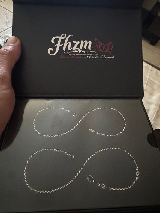 Commitment resizable bracelets