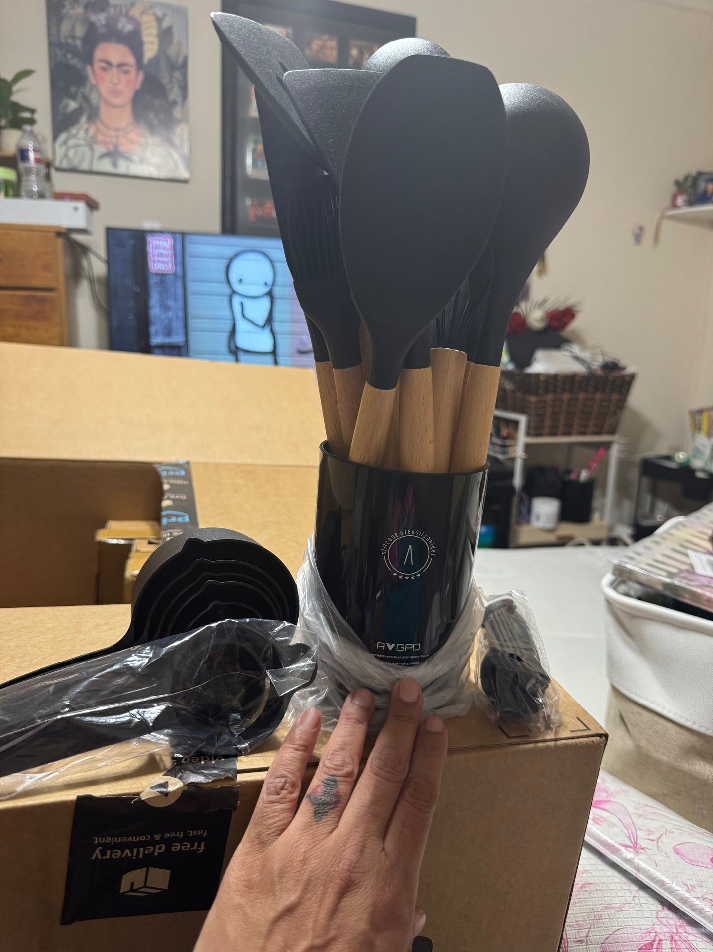 Kitchen utensil set